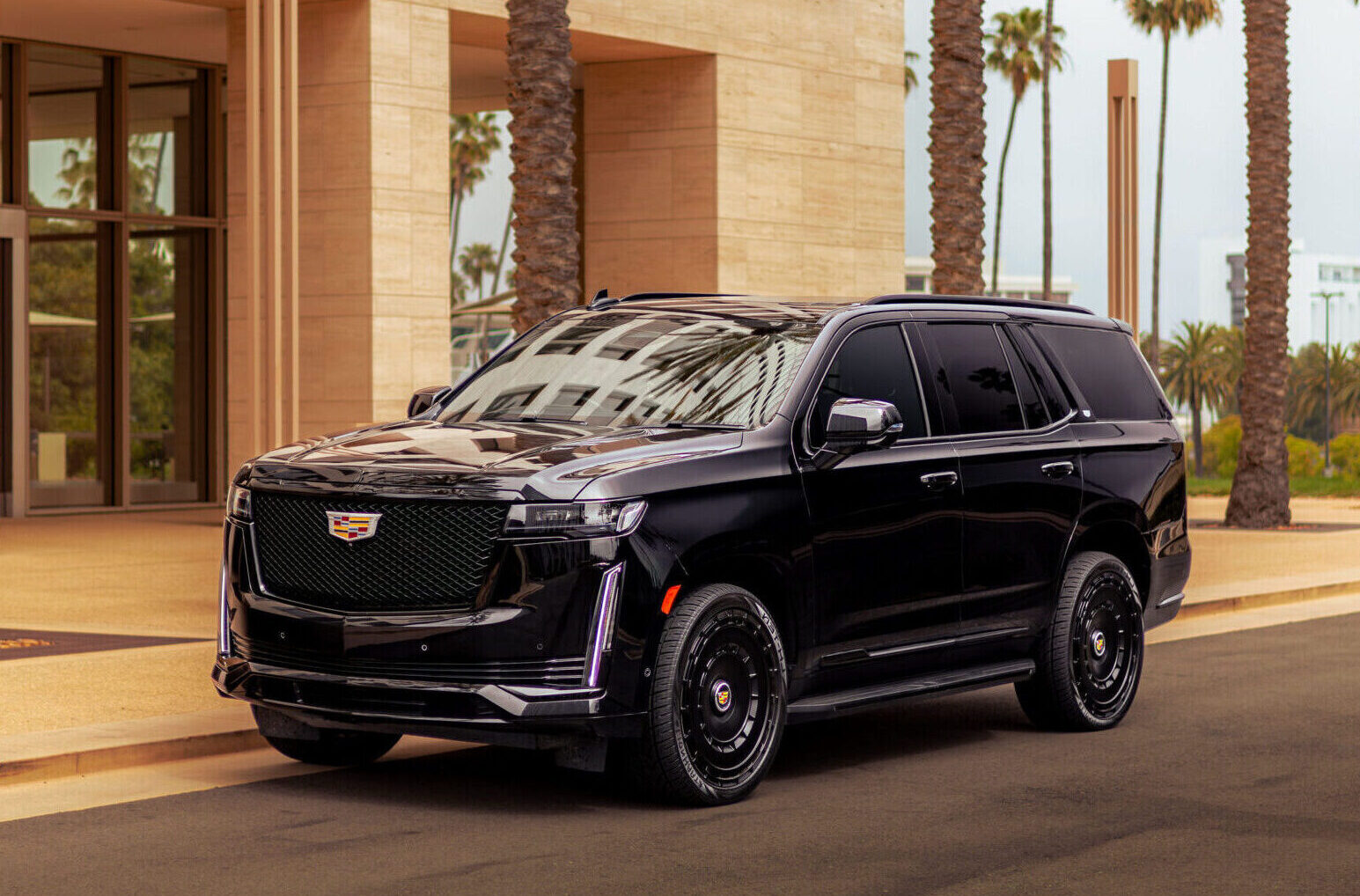 Luxury Cadillac Escalade Sport Rental in Orange County and Southern California